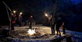 Naturpark aktiv 2026 - Advent, Advent, ein Lichtlein brennt